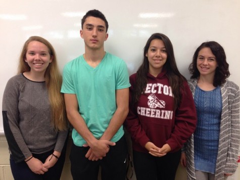 Ambitious Student Council made up of Kochinski, Penna, Horan and Banca