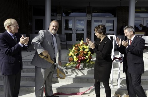 Ribbon Cutting Ceremony Commemorates Clock Tower, Marks Conclusion of Construction