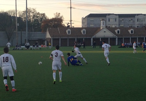 The boys battled Bloomfield Tech on Nov. 3.