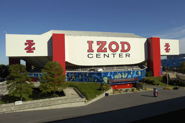 Deserted by Devils, Nets and Profits, Izod Center in North Jersey