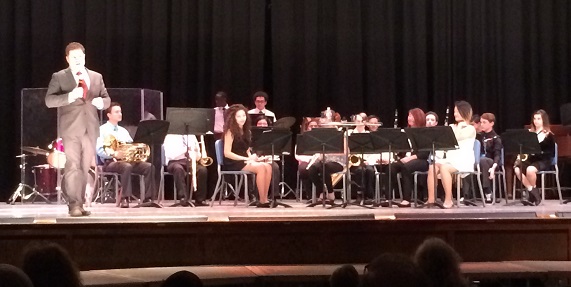 The concert band performs Atlas from The Hunger Games.