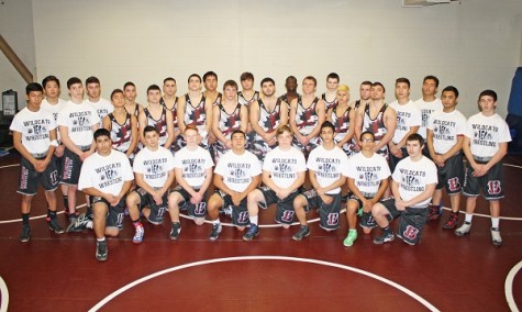 The 2014-2015 Becton Wallington Wrestling Team.