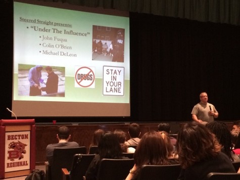 Drug and alcohol awareness assembly encourages students to “Stay in Your Lane”