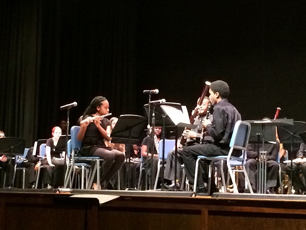 Musical talent from near and far debuts at Becton assembly