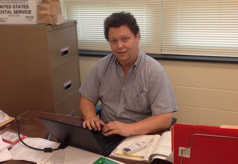 Mr. Symms shares his love for math with Becton students