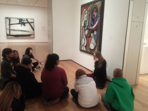 Art Classes Visit World Renowned Museum of Modern Art