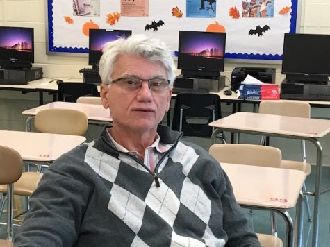 English instructor, Mr. Schaefer, to act as Mrs. Lonergan’s maternity leave replacement