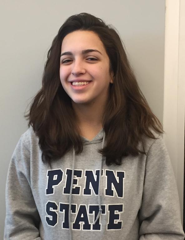 January Student of the Month Senior Ciara Morin is secretary of the National Honor Society.