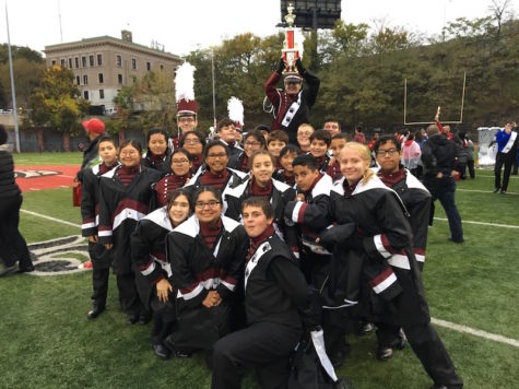 Becton Band receives new uniforms after one decade