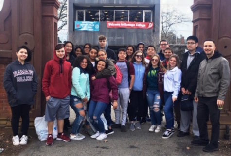SAT/ACT Prep class gets a taste of campus life at Ramapo College