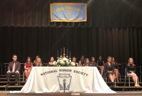 Nine new members inducted into National Honor Society