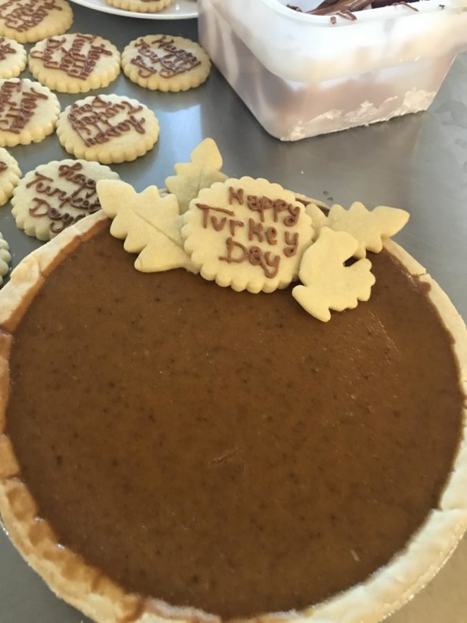 Pies made by culinary courses