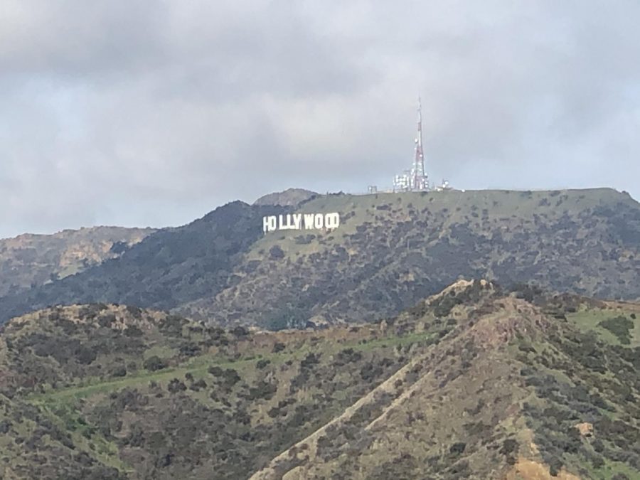 The Hollywood Sign catches your eye from the Griffith Observatory.