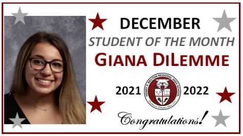 Giana DiLemme: December Student of the Month 