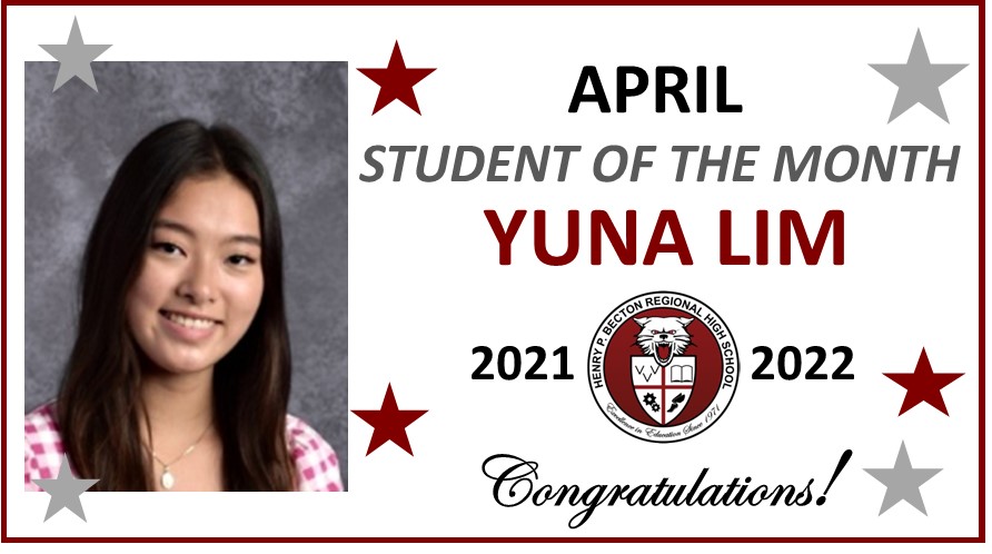 April Student of the Month: Yuna Lim