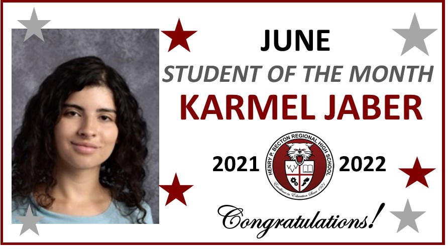 June+Student+of+the+Month%3A+Karmel+Jaber