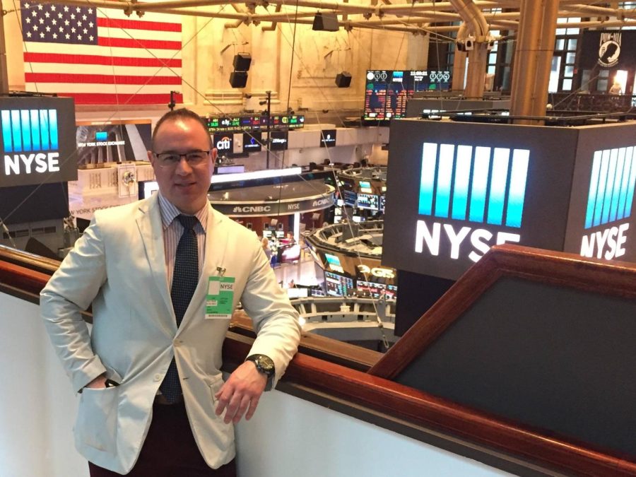 Mr. Laffler during his time at the New York Stock Exchange. 