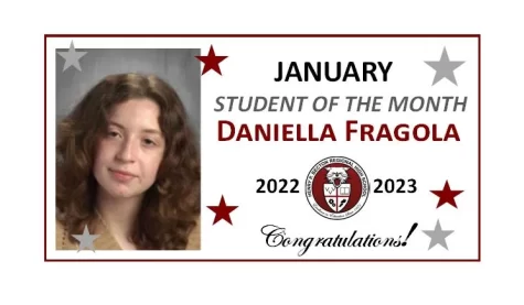 January Student of the Month: Daniella Fragola