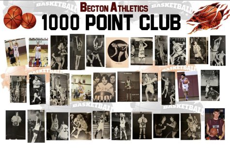 Becton Honors the 1000 Point Club