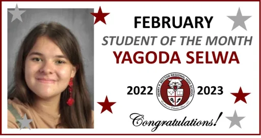 Februarys Student of the Month: Yagoda Selwa