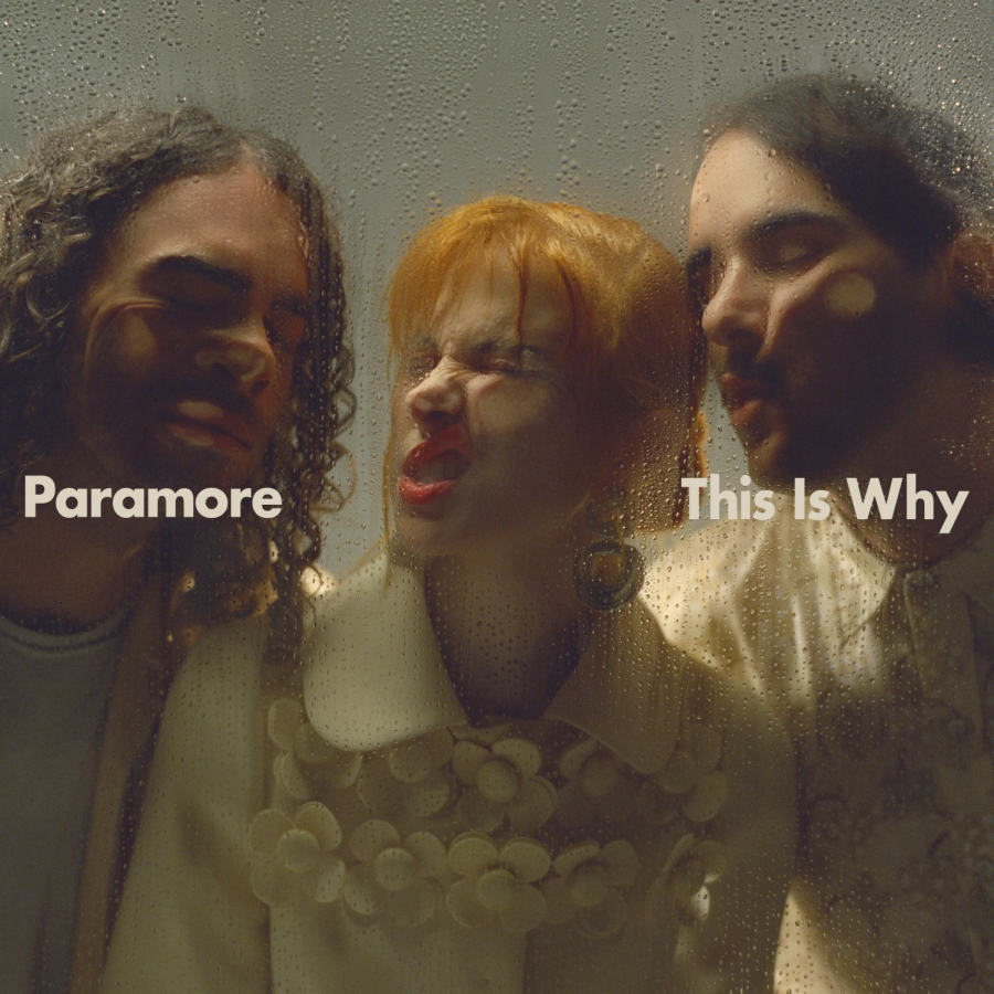 The album cover for Paramore's recent album, This Is Why.
