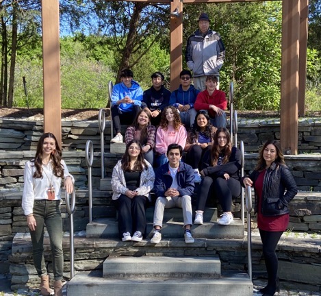 Environmental Club at the Meadowlands Environmental Center learning about nature!