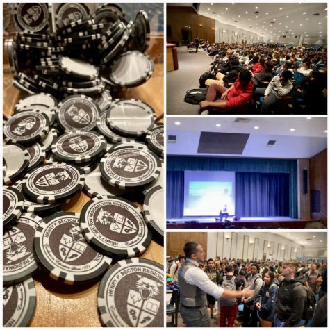 Navigation to Story: Speaker Gian Paul Gonzalez Encourages Becton Students to be “ALL IN”