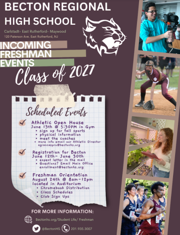 Becton Regional High School- Incoming Freshman Events Class of 2027