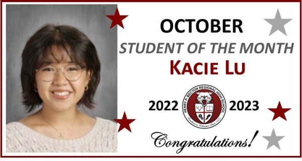 October Student of the Month: Kacie Lu