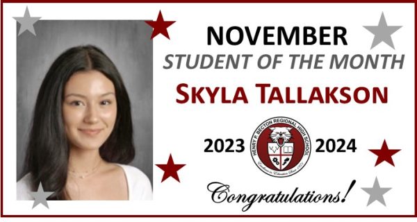 November Student of the Month: Skyla Tallakson