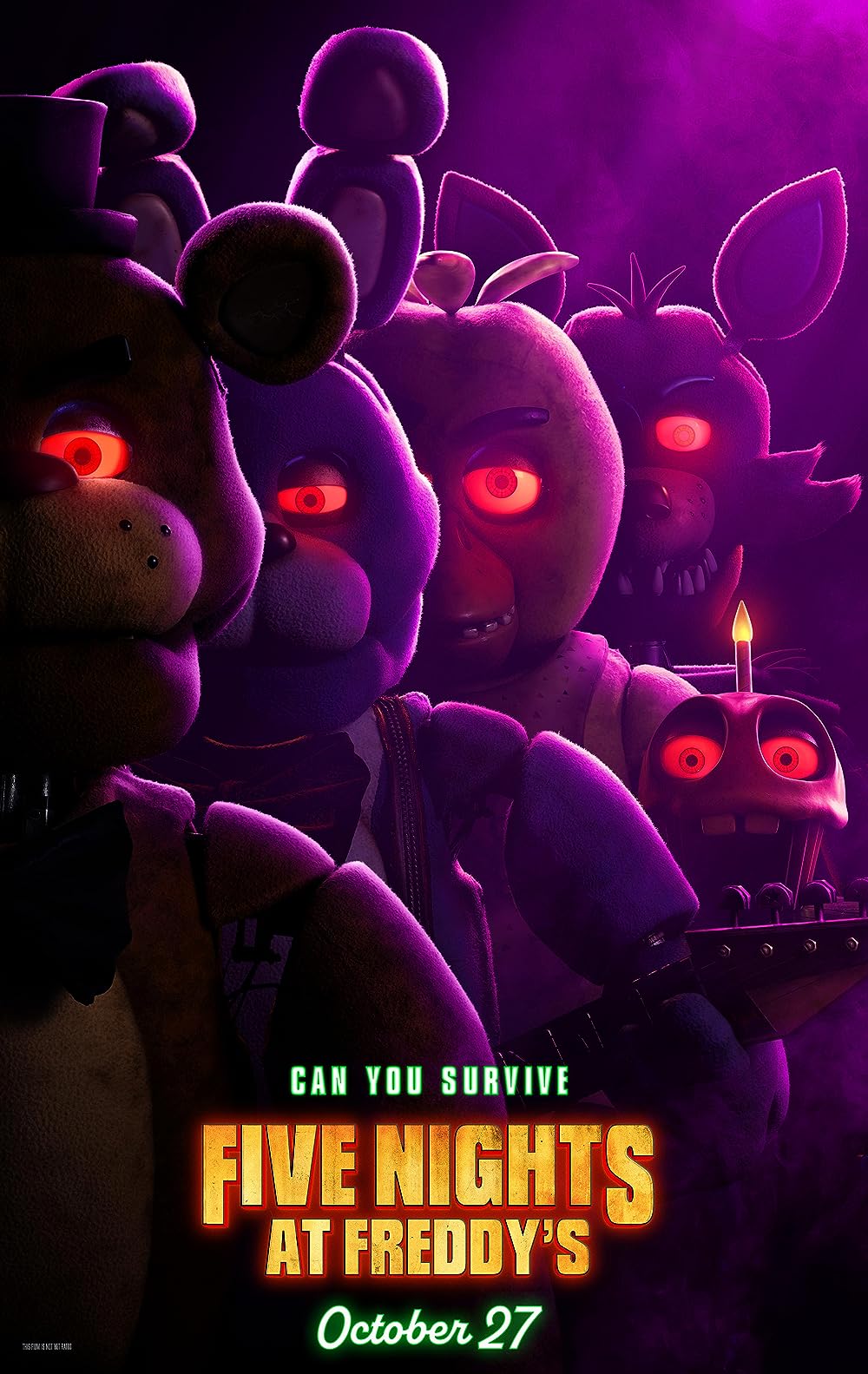 Five Nights at Freddys movie poster