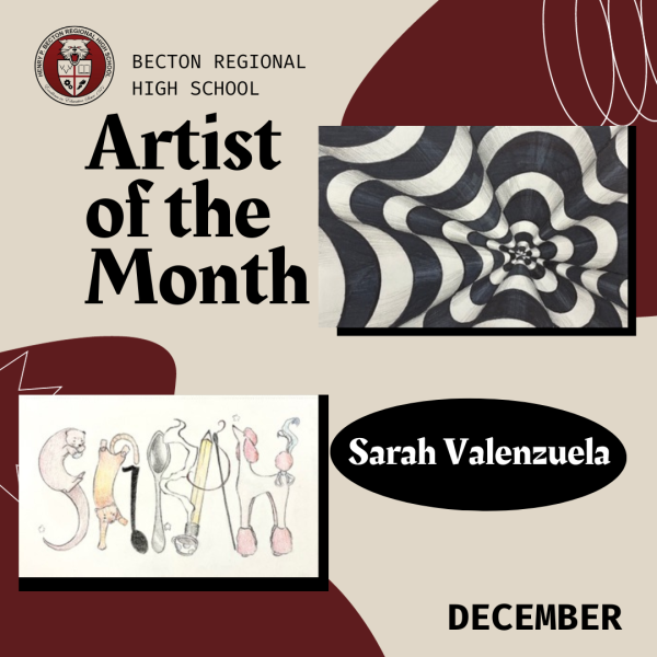 Navigation to Story: December Artist of the Month: Sarah Valenzuela