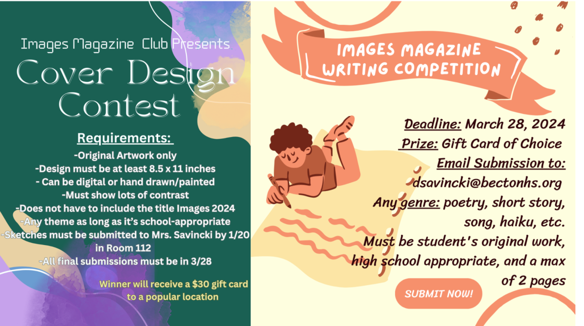Bectons Images Magazine: Cover Design Contest and Writing Competition