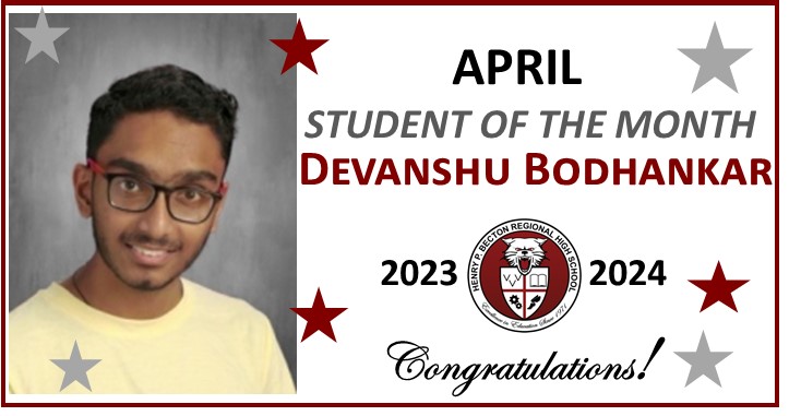 April+Student+of+the+Month%3A+Devanshu+Bodhankar
