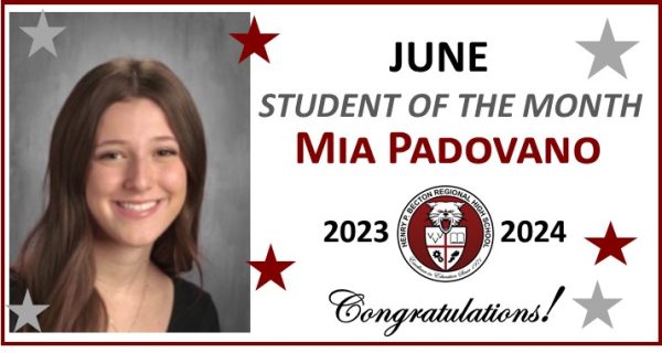 June Student of the Month: Mia Padovano