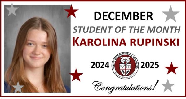 December Student of the Month: Karolina Rupinski