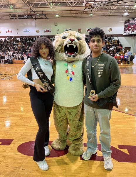 Our 2024 Mr. and Ms. Wildcat: Akash Sathish and Analise Feliz