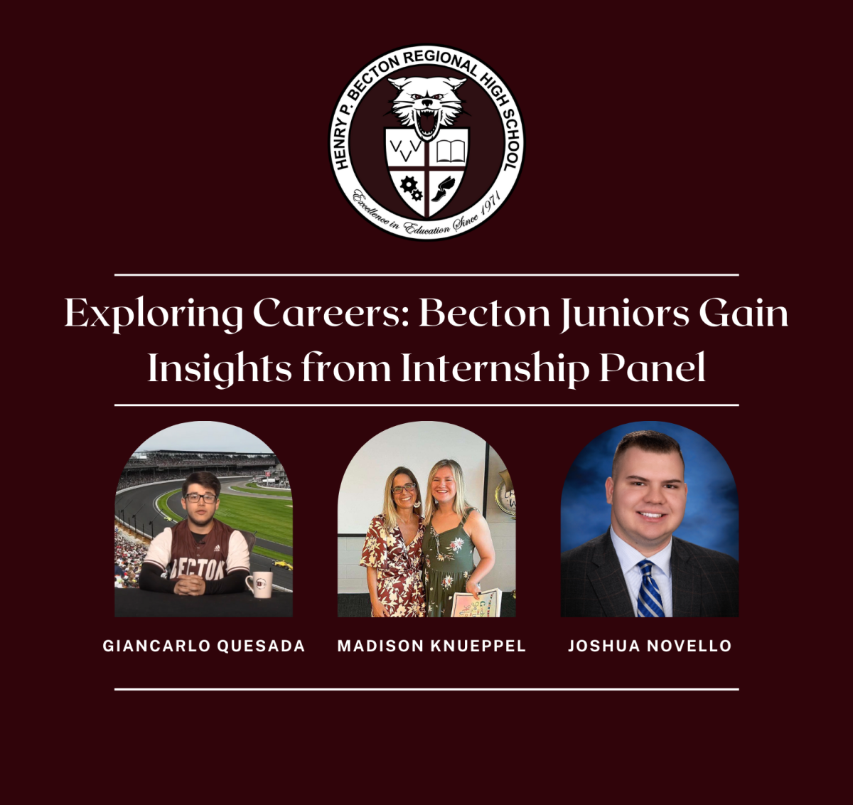 Exploring Careers: Becton Juniors Gain Insights from Internship Panel