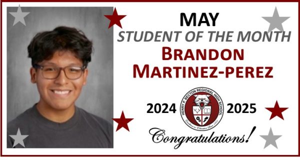 May Student of the Month: Brandon Martinez-Perez