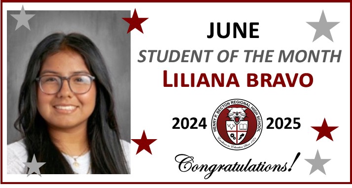 June Student of the Month: Liliana Bravo
