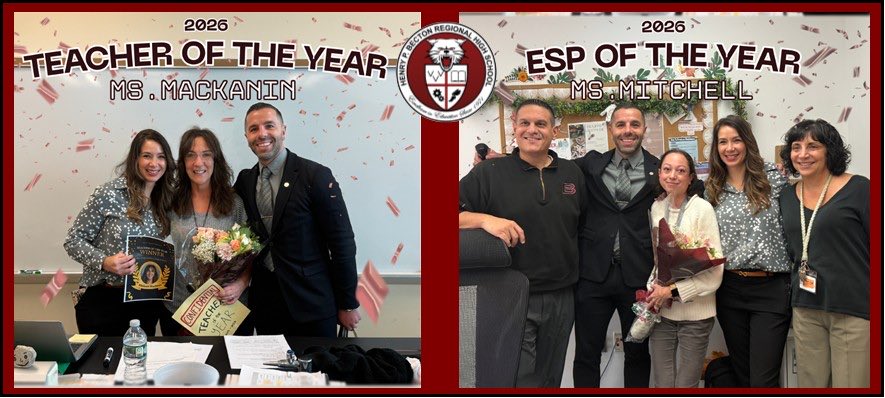 Celebrating Excellence: Becton Honors Teacher and Educational Service Professional of the Year