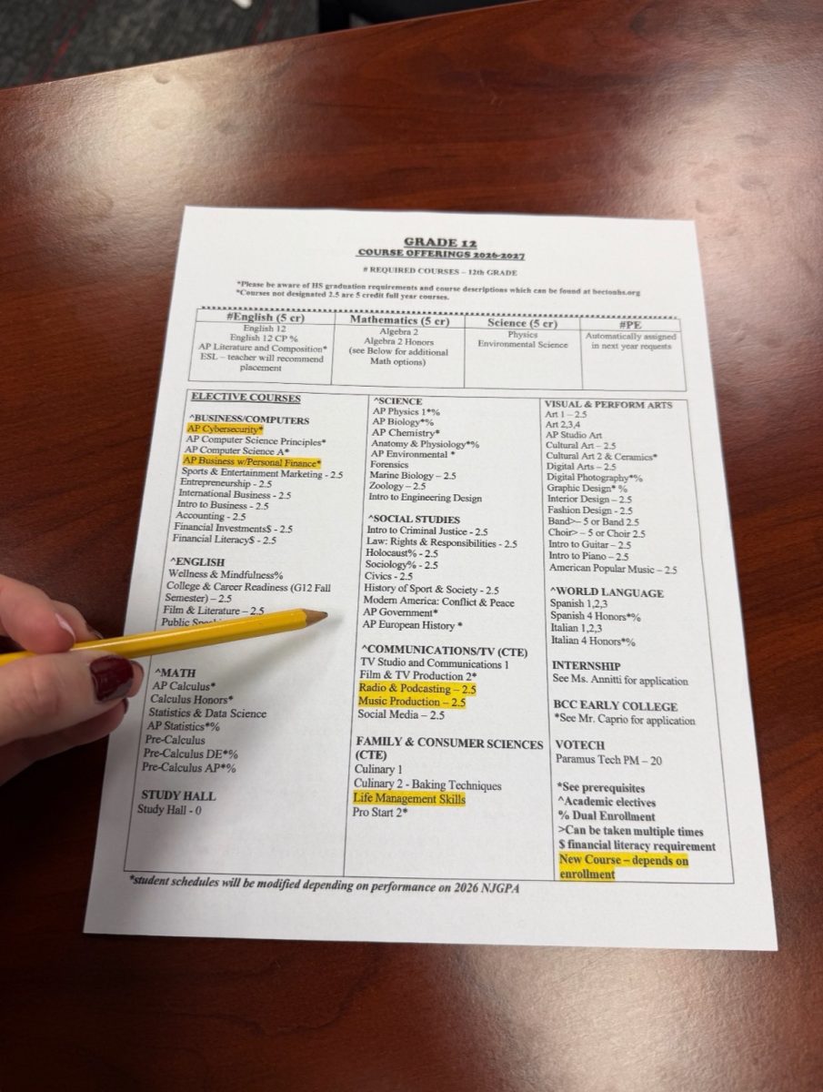 Students Plan Ahead During Course Selection Week